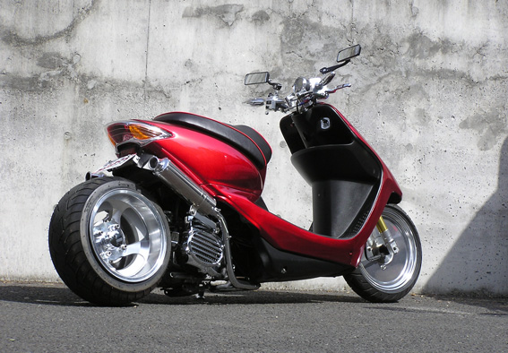 Honda Dio Custom С„РёРѕР»РµС‚РѕРІС‹Р№